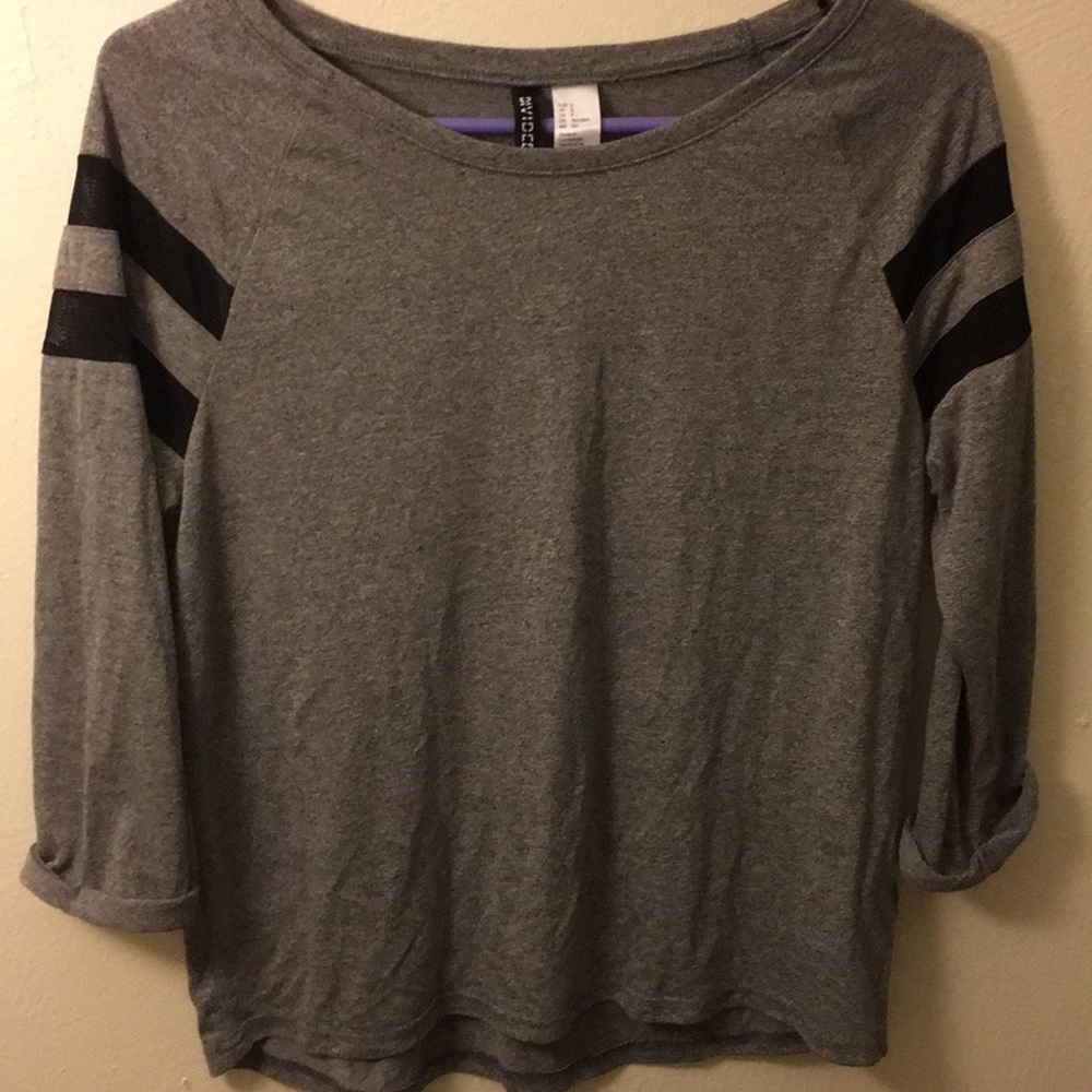 work out shirt divided